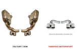 Fabspeed Porsche 997.2 Carrera Side Muffler Bypass Pipes (2009-2012) (Image: 2)