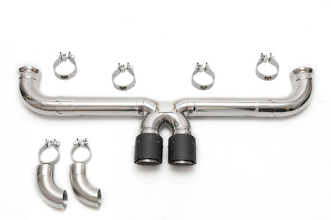 Fabspeed Porsche 997.2 GT3 / GT3 RS Catback Competition Race X-Pipe (2010-2011) (Image: 1)