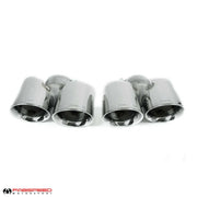 Fabspeed Quad Exhaust Tips for Porsche 997.2 Turbo / Turbo S