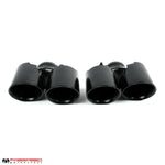 Fabspeed Porsche 997.2 Turbo / Turbo S Deluxe Quad Style Tips (2010-2012) (Image: 4)
