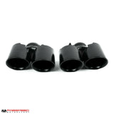 Fabspeed Porsche 997.2 Turbo / Turbo S Deluxe Quad Style Tips (2010-2012) (Image: 4)