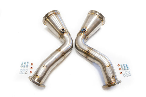 Fabspeed Porsche Cayenne GTS/Turbo link comp. Pipes (2019+) (Image: 1)