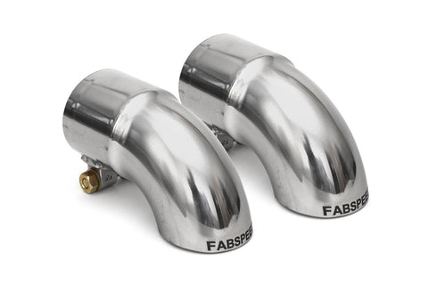 Fabspeed Porsche Competition Slip-On Turndown Tips (2.50"/63.5mm ID) - Fabspeed Exhausts Only (Image: 1)