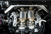 Fabspeed Porsche E3 Cayenne S 2.9L Turbo / Turbo S Primary Sport Catalytic Converters (Image: 8)