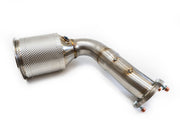 Fabspeed Porsche E3 Cayenne S 2.9L Turbo / Turbo S Primary Sport Catalytic Converters (Image: 4)