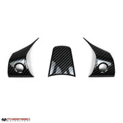 Fabspeed Carbon-Finish Steering-Wheel Cover for Tesla Model 3