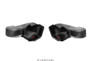 Eventuri Matte Carbon Intake Scoops for BMW G87 M2, product view 2