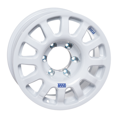 BRAID Fullrace T Dakar wheels for truck, rally raid, off-road, Baja/Dakar, 4x4, and street with custom options and FIA compatibility. Shop now at PMB.