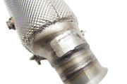 HJS Euro 6 Sport-Cat Downpipe for BMW M235i F22, product view 3