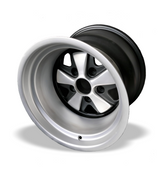 Maxilite "11x15" Rear Wheel for Porsche 911RSR Flared Cars. PMB Performance is proud to announce the addition of Switzerland's finest aftermarket Fuchs style wheels! Available in four classic finishes. Specifications: Size: 11x15 Bolt circle: 5x130 mm Offset: -27 mm Center hole: 71.6 mm
