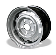 Maxilite Vintage 7x15" Steel Wheel for Porsche 356, 911, 912 and 914-6. PMB is proud to announce the addition of Switzerland's finest aftermarket Fuchs style wheels! Get that perfect OE factory vintage vibe with these 5x130 steelies. Specifications: Size: 7x15, Bolt circle: 5x130 mm Offset: 23.3 mm Center Bore 71.6 mm