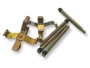 Premium pad hardware kits for Porsche brakes. Ensure optimal secure performance and durability.