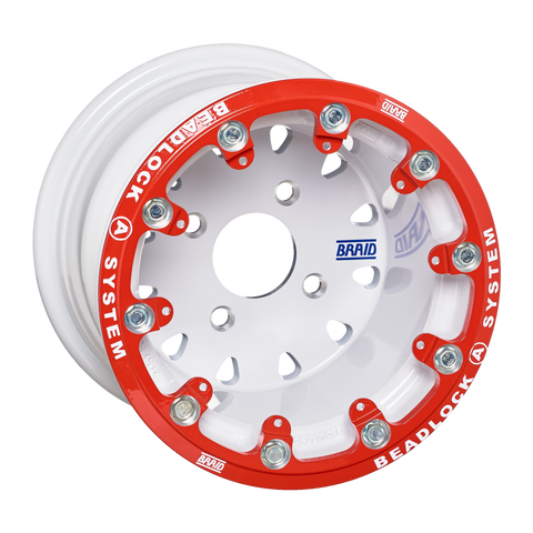 BRAID Tenrace+ Beadlock A wheels, designed for CrossKarts and off-road, offer lightweight, durable performance with customizable options. Shop now at PMB.