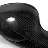 Rennline Carbon Fiber Mirrors: OEM fit for 997.2/987.2. Easy install with factory hardware for a modern, subtle upgrade. Shop now at PMB Performance.