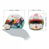 Bell HP77 Kevin Magnussen 1:2 Scale F1 Mini Helmet, Haas 2024 F1 Season