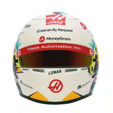 Bell HP77 Kevin Magnussen 1:2 Scale F1 Mini Helmet, Haas 2024 F1 Season