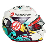Bell HP77 Kevin Magnussen 1:2 Scale F1 Mini Helmet, Haas 2024 F1 Season
