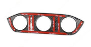 Fabspeed Carbon Top-Center Three-Gauge Trim Cover for Lamborghini Gallardo LP550 / LP560 / LP570, product view 3