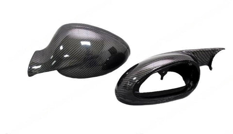 Image of Carbon Fiber Mirror Housings - Porsche Models 981/718 Boxster/Cayman and 991