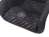 OMP HTE-R BMW Racing Seat for Exclusive M Rain Fabric
