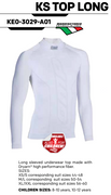 OMP Karting Underwear Long Sleeve Shirt