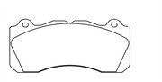 Pagid Racing Front Brake Pad Set No. 8203
