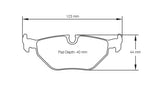 Pagid Racing Rear Brake Pad Set No. 1285