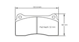 Pagid Racing Front Brake Pads for Aston Martin Vanquish