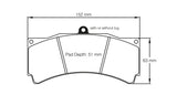 Pagid Racing Front/Rear Brake Pad Set No. 1903 product image 3