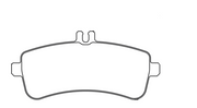 Pagid Racing Rear Brake Pad Set No. 8246