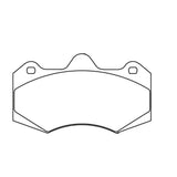Pagid Racing Front Brake Pad Set No. 4346