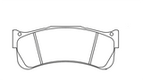 Pagid Racing Front/Rear Brake Pads for Porsche 992