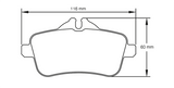 Pagid Racing Brake Pads No. 8189 (Rear)
