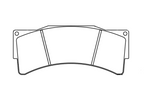 Pagid Racing Front Brake Pad Set No. 8233