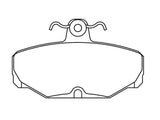 Pagid Racing Rear Brake Pads for Caterham Seven Range