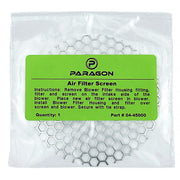 Paragon Blower Air Filter Screen for Driver Cooling Systems