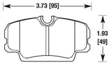 Competition Motorsport PFC Front/rear Racing Brake Pads 0278.xx.17.44