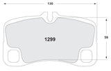 Performance Friction PFC Rear Brake Pad Set 1299