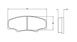 Performance Friction PFC Front/Rear Brake Pad Set 7740