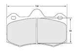 Performance Friction PFC Front Brake Pad Set for Porsche 718 GT4