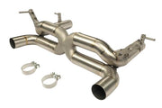 Fabspeed Titanium X-Pipe for Ferrari 488, Pista and F8