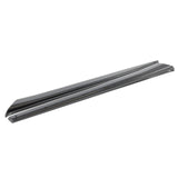 Rennline Front Carbon Fiber Garnish Rails: Lightweight, strong, and stylish carbon fiber replacement for OEM rails. Shop now at PMB Performance.