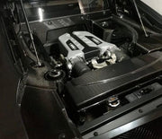 Fabspeed Two-Piece Carbon Engine-Bay Panel Set for Audi R8 V8 / V10 Coupe, product view 2