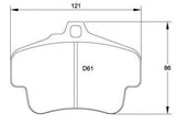 Race Technologies RE10 Brake Pad Set 2282