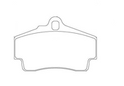 Race Technologies RE10 Brake Pad Set 2283