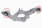 Porsche 993 rear subframe bushing set, racing/motorsport spec, 4 pcs per set, 2 sets per car. Shop now at PMB Performance.