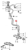 Brake Reservoir Line Kit for Porsche 914 and 914-6 - 1970-76