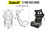 Sabelt X-Pad Rallycross Racing Seat - Waterproof product image 5