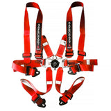 Competition Motorsport Safecraft Restraints 6 Point Racing Harness FIA red