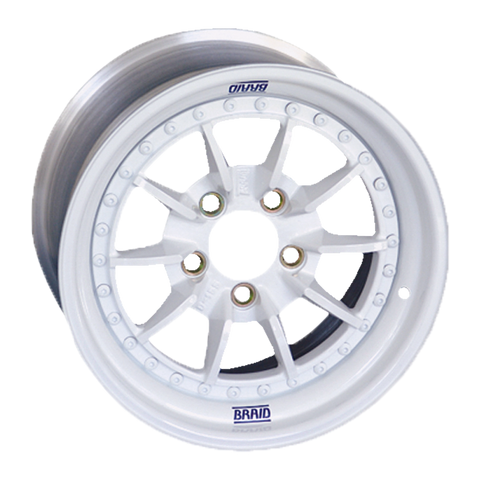 BRAID Serie 1 R wheels are classic 3-piece competition wheels, customizable for track, rally, and street use. Shop now at PMB Performance.